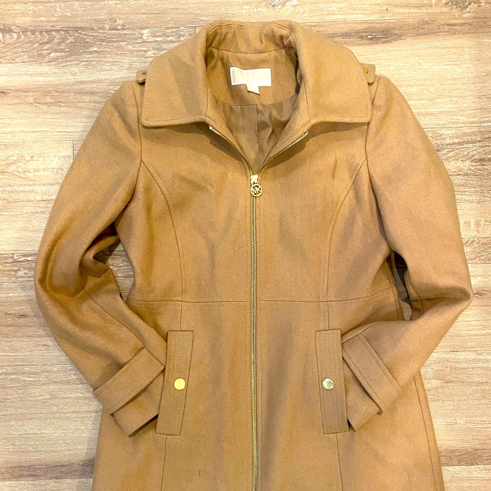 Michael Kors Wool-blended winter coat jacket